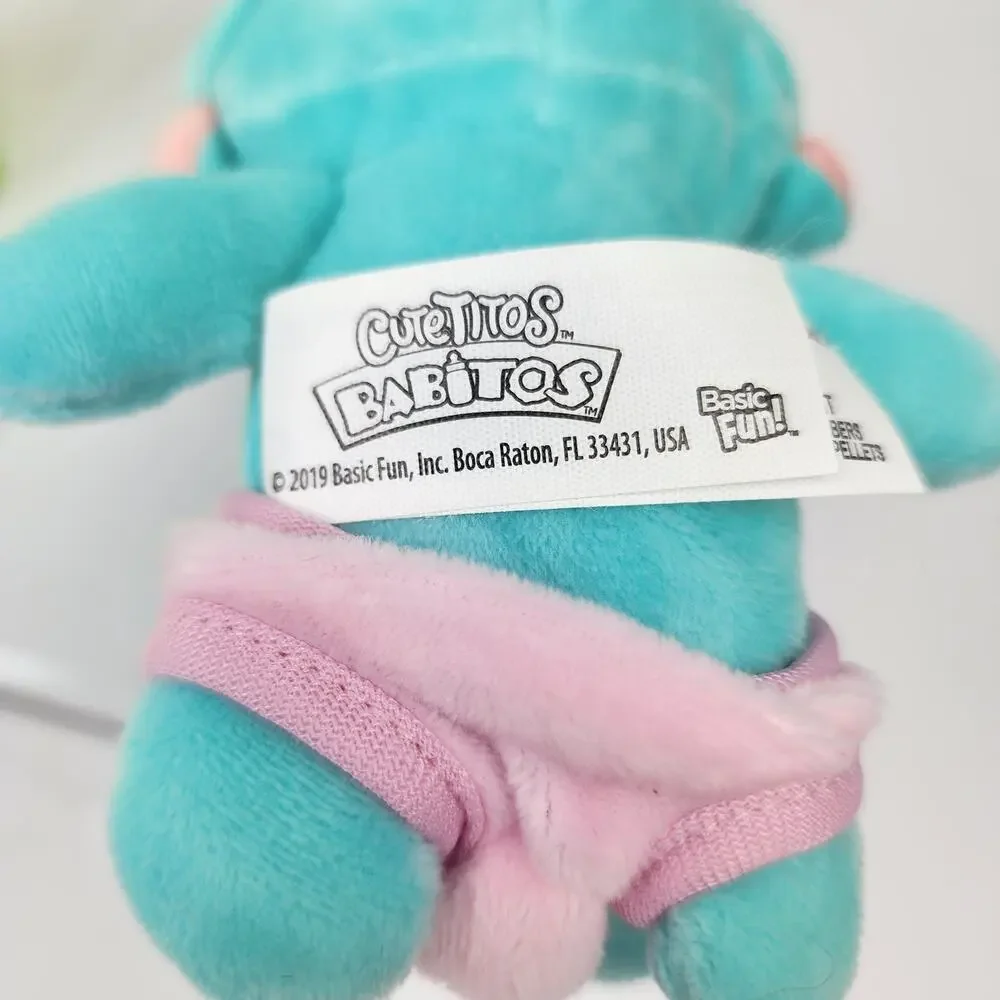 Cutetitos Babitos Series 2 Plush Monkey Rosito Monkito w/Blanket & Candy Case